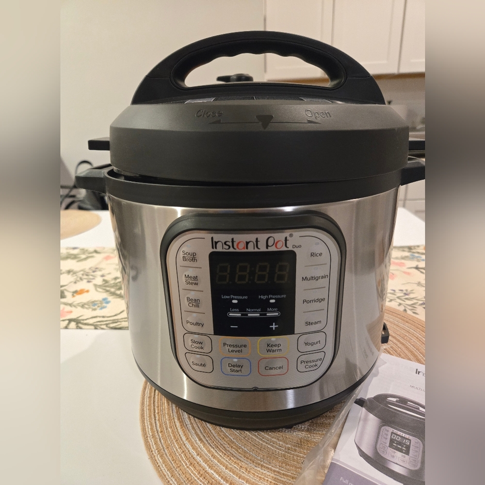 Instant Pot Stainless Steel Electric Pressure Cooker